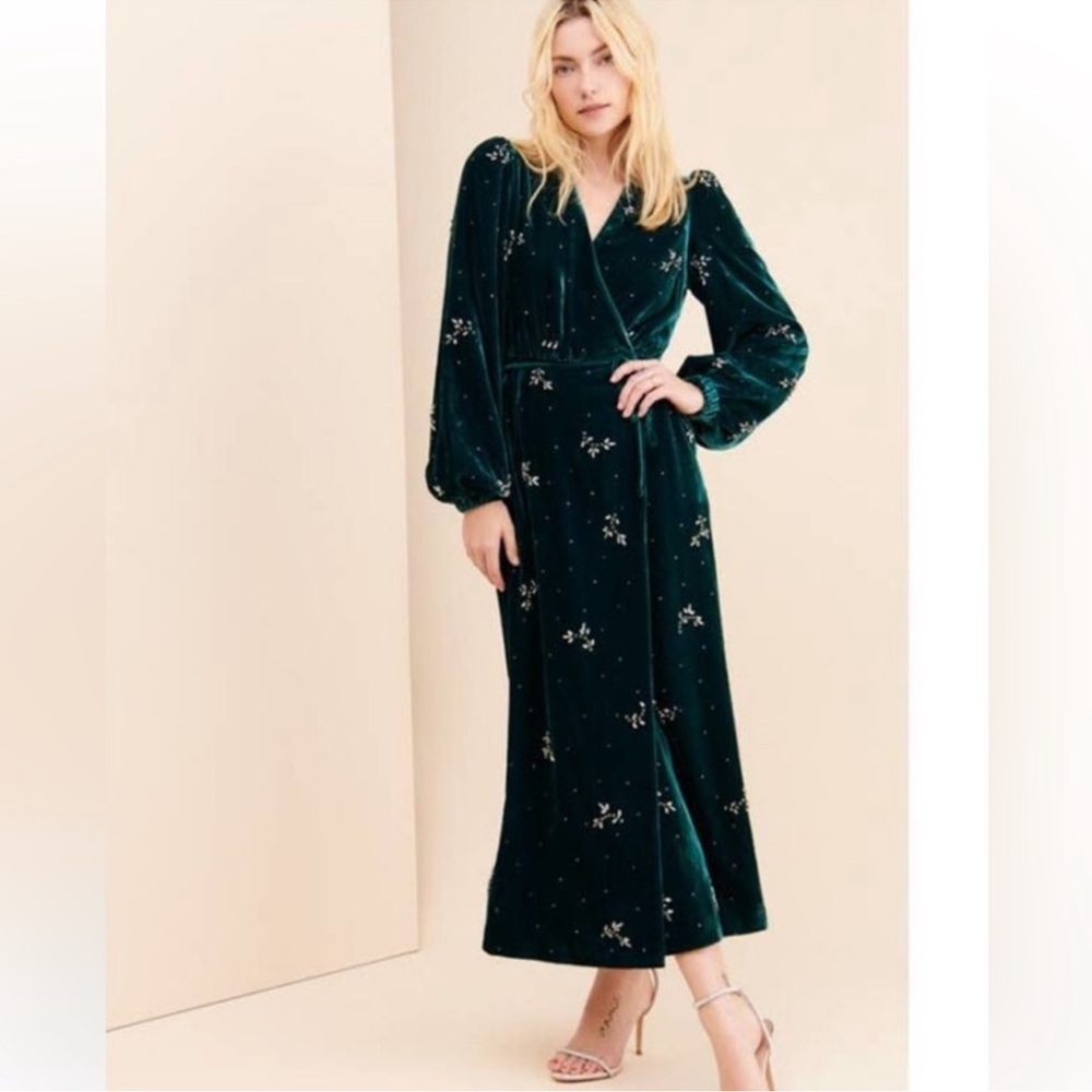 Divine Heritage Wrap Dress